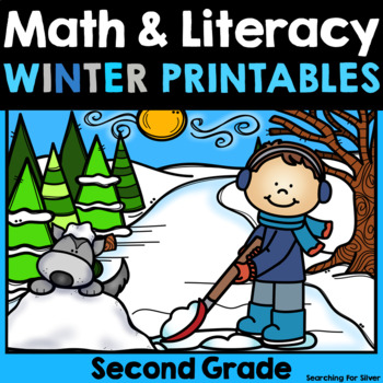 Preview of Winter Math & Literacy Printables {2nd Grade}