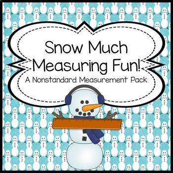 Preview of Winter Math Measurement Activities
