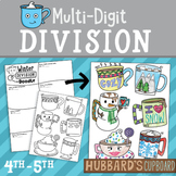 Winter Math Multi-Digit Division 4th/5th Gr. - Hot Cocoa J