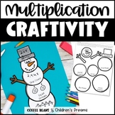 Winter Math | Multiplication and Division Craft | Snowman 