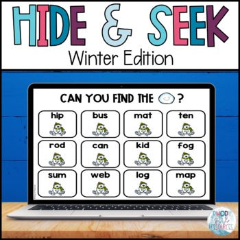 Preview of Winter Math & Phonics Games - Winter Activities 