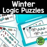 Winter Logic Puzzles Picture Equations