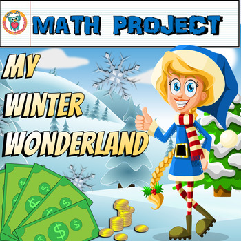 Preview of Winter Math Project (Project Based Learning)