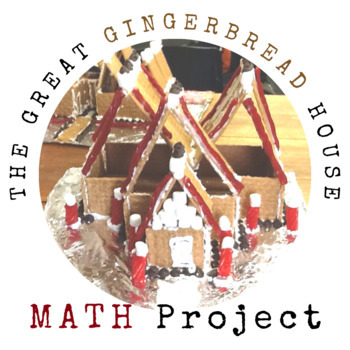 Preview of Winter Math Project: The Great Gingerbread House Project