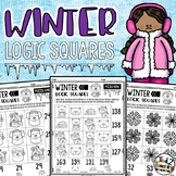 Winter Holiday Logic Puzzles Math Puzzle Logic Square Puzzles