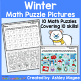 Winter Math Puzzle Pictures