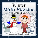 Winter Math Puzzles | 5th Grade | Math Skills Review | Mat