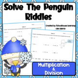 Winter Multiplication and Division Activities Early Finishers