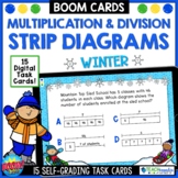 Winter Math - Strip Diagrams Multiplication Division 4.5A 