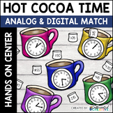 Winter Math Telling Time Activity - Hot Chocolate Time Center