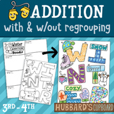 Winter Math - Up to 3-Digit Addition With & W/out Regroupi