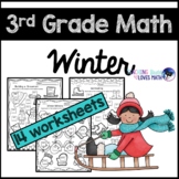 Winter Math Worksheets 3rd Grade