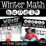 Winter Math Worksheets Free