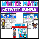 Winter Math Worksheets Bundle - Grades 2-3 | Google Classr