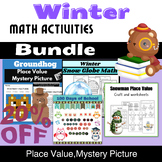 Winter Math Worksheets Kindergarten 100th Day of School Bu