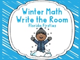 Winter Math Write the room