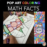 Christmas & Holiday Math Fact Coloring Pages | Fun Winter 