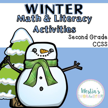 Preview of Winter Math and Literacy Activities - Second Grade
