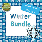 Winter Math and Literacy Centers Bundle