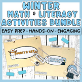 Winter Math and Literacy Centers - Preschool File Folder G