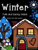Winter Math and Literacy Packet