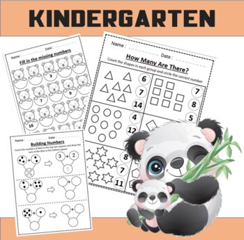 Preview of Winter Math and Literacy Packet NO PREP (Kindergarten)