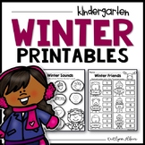 Winter Math and Literacy Printables Packet [Kindergarden]