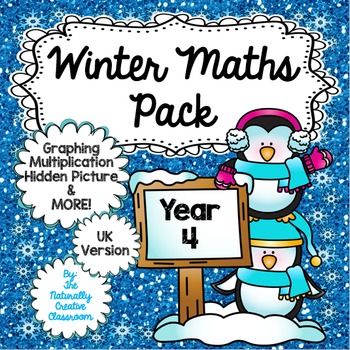 Preview of Winter Maths Pack for Year 4