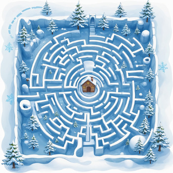 Preview of Winter Maze 3