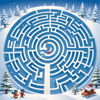 Preview of Winter Maze 5