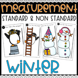 Winter Measurement Task Cards Non Standard Winter Measurem