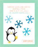 Winter Mega Pack - Arctic Animals and Winter Clothes