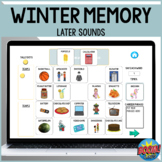 Winter Memory Boom Cards™ Articulation Game