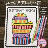 Winter Mitten Speech Therapy Activity for Articulation Lan