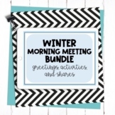 Winter Morning Meeting Activities GROWING Bundle-Digital Option