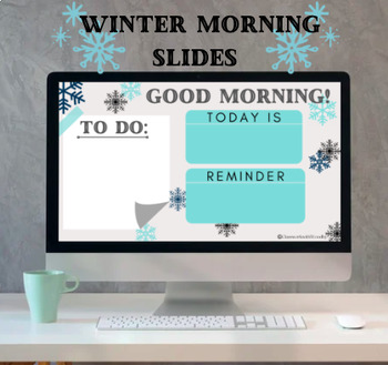 Preview of Winter Morning Slides