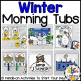 Winter Morning Tubs for Kindergarten