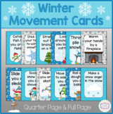 Winter Movement Cards