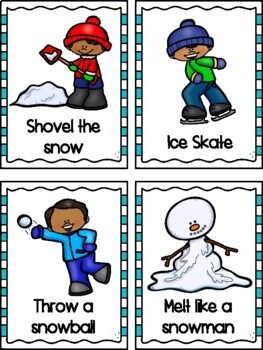 Winter Movement Brain Break Cards  Social emotional activities, Brain  breaks, Social skills lessons