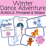 Winter Movement Game Bundle (Printable Cards and Google Slides)