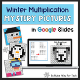Winter Multiplication Mystery Pictures Digital Winter Colo