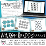 Winter Multiplication Task Cards with Arrays for Multiplic