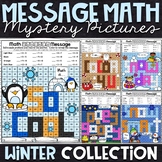 Winter Multiplication and Division | Winter Color by Number