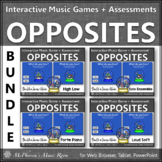 Winter Music Activities | Interactive Music Opposites Game