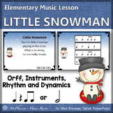 Winter Music Activities & Lesson | Eighth Notes or Half No