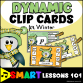 Winter Music Dynamic Clip Cards: Winter Activity: Dynamic 
