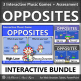 Winter Music Activities High Low Interactive Music Opposit