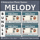 Winter Music Solfege Interactive Elementary Music Games {G