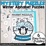 Winter Mystery Puzzles, Winter Letter Matching & Beginning