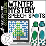 Winter Mystery Speech Spots Articulation Activity with Goo